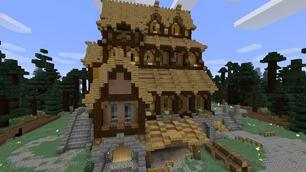 Casa medievale Minecraft