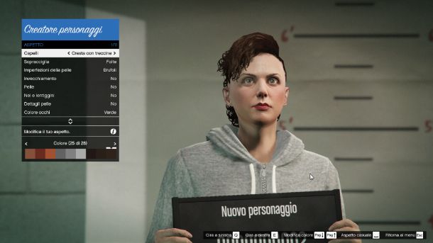 Personalizzazione avatar GTA Online