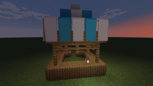 Costruire un mercato su Minecraft