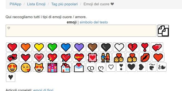 Cuore vuoto WhatsApp