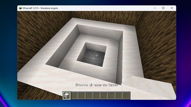 Blocco di quarzo liscio Minecraft