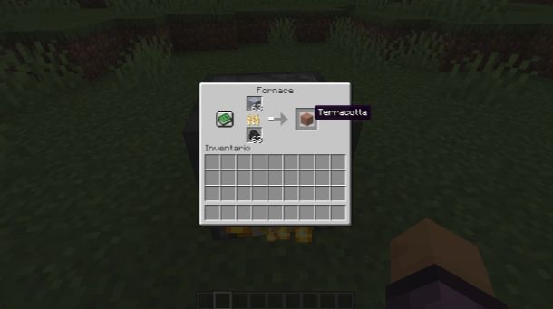 Come fare la terracotta su Minecraft