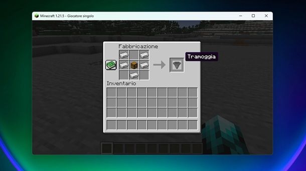 Tramoggia Minecraft