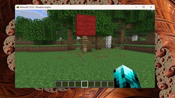 Minecraft palloncino estetico Java Edition