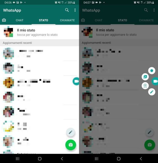 ADV Registratore video per WhatsApp