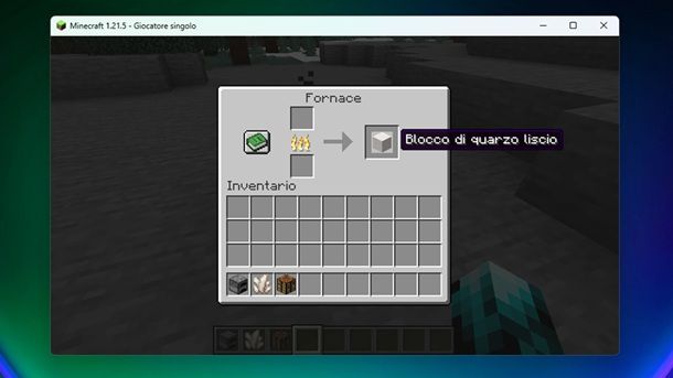 Blocco di quarzo liscio Minecraft