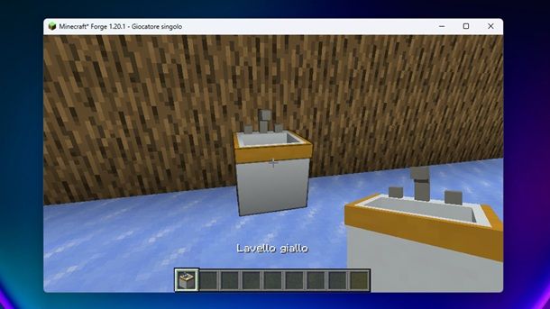 Lavello giallo Minecraft