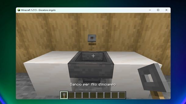 Gancio per filo d'inciampo Minecraft