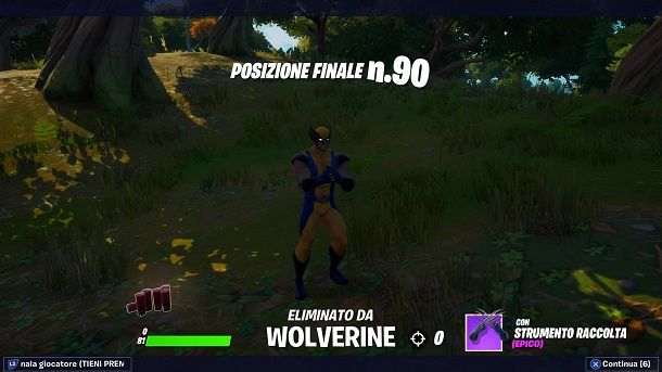 Come sconfiggere Wolverine Fortnite