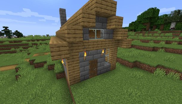 Costruiamo una casa moderna su minecraft