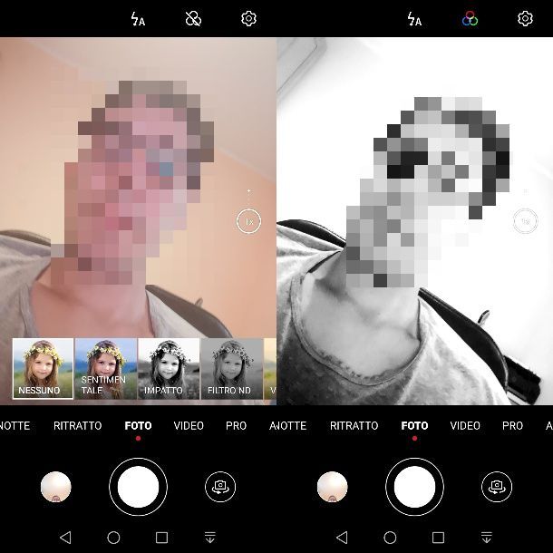 Modalità Foto Huawei