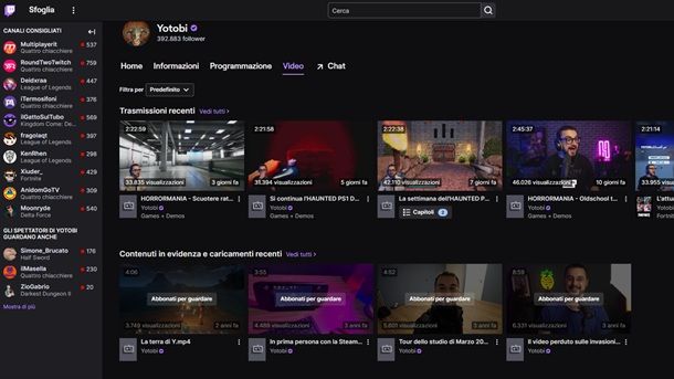 Come salvare le live Twitch altrui