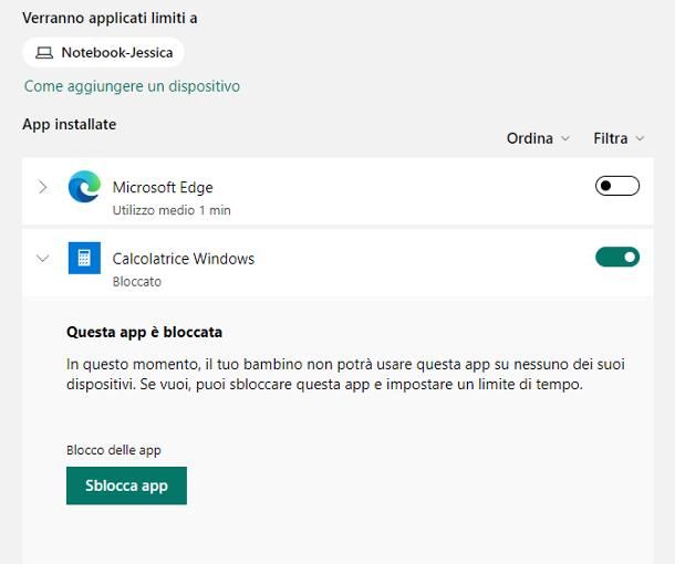 Come togliere il blocco dalle app