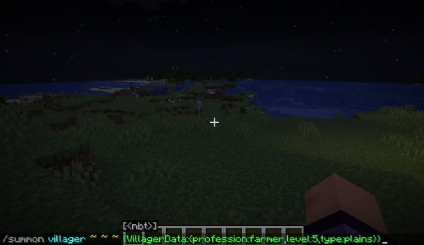 Come creare un NPC su Minecraft Java Edition