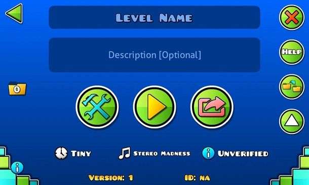 Nome livello Geometry Dash