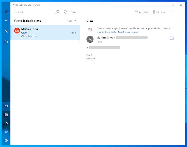 Posta Windows 10