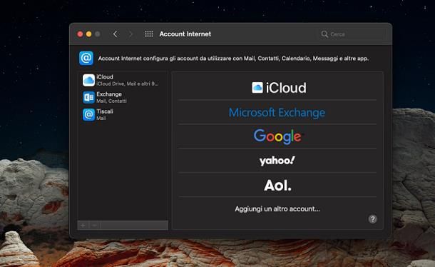 Come associare account Google a un Mac