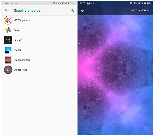 Come mettere uno sfondo animato su Android