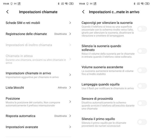 Come bloccare lo schermo durante una chiamata