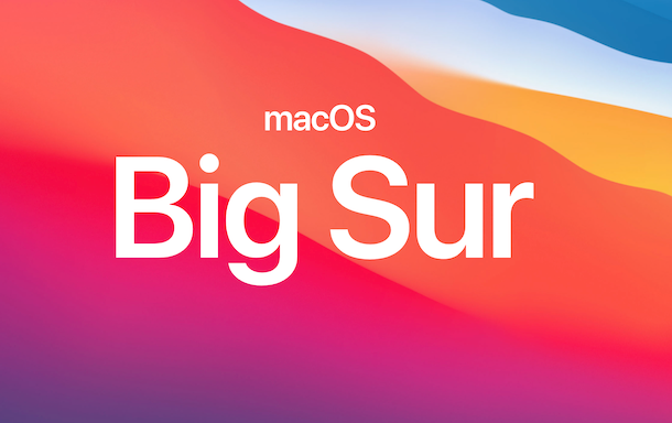 macOS Big Sur