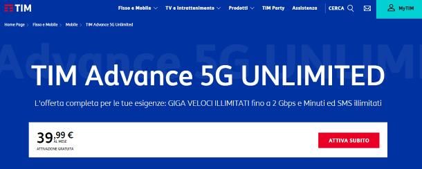 Migliori offerte Giga illimitati mobile