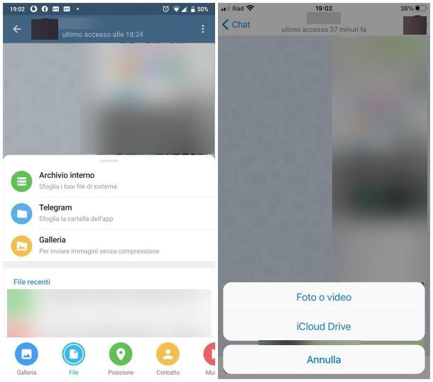 Come inviare foto senza perdere qualità Telegram