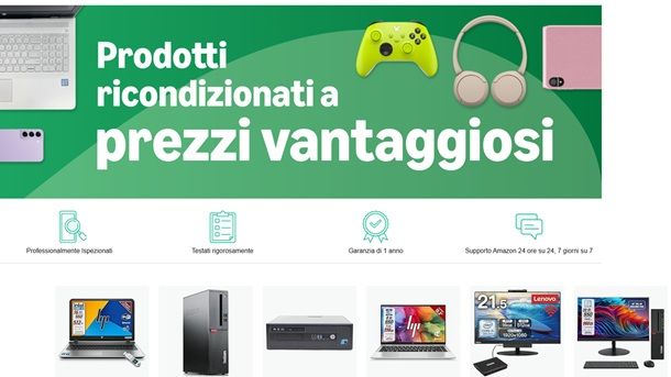 Offerte Amazon ricondizionati Black Friday Cyber Monday