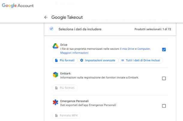 Scaricare backup da Google Drive da PC