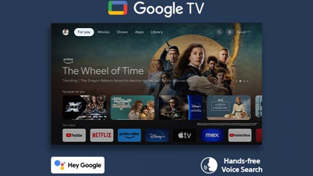 Sistema operativo Google TV Smart TV Sony