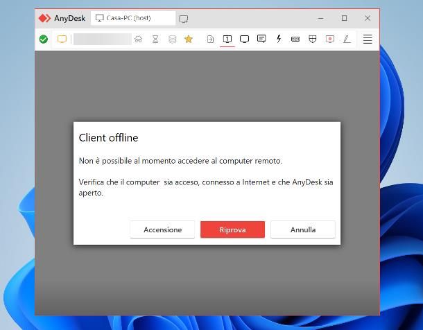 Come accendere il PC da remoto con AnyDesk