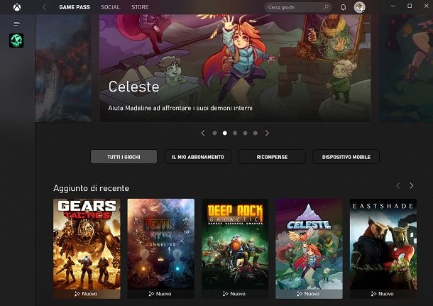 Come funziona Xbox Game Pass PC