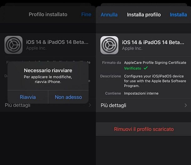 Come installare iOS beta pubblica