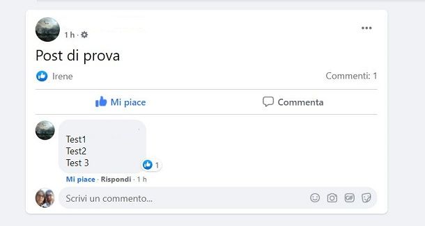 Come togliere mi piace a un commento su Facebook