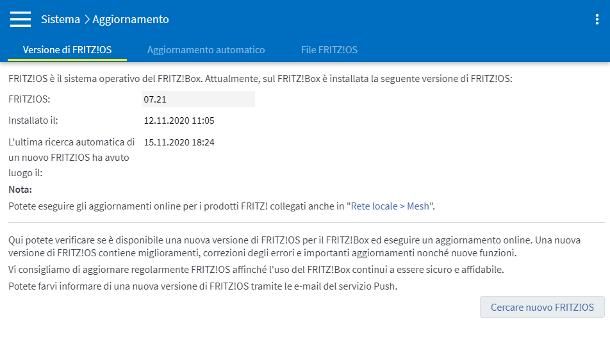 Come aggiornare il firmware del router