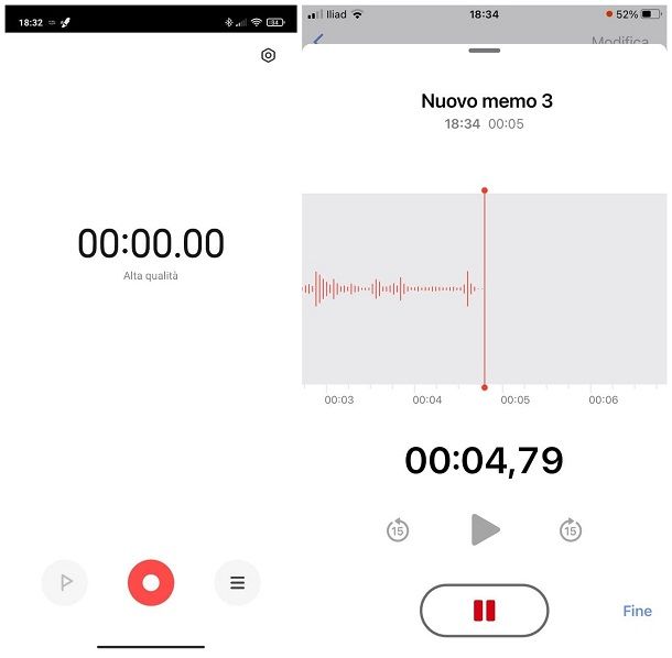 Come creare un file audio su smartphone e tablet