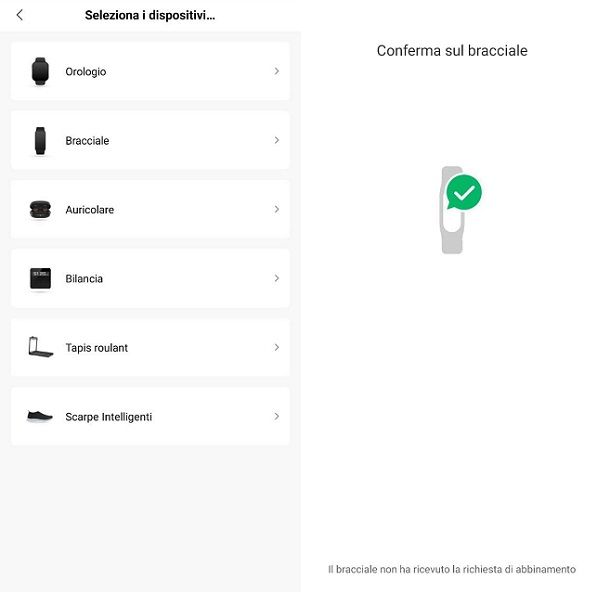 Abbinare indossabile Amazfit smartphone