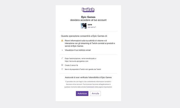 Come collegare Fortnite a Twitch