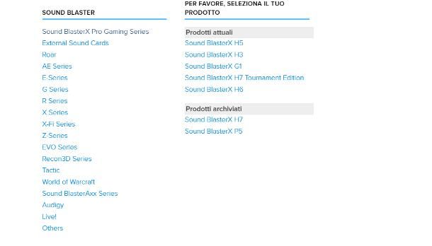 Come installare i driver della scheda audio