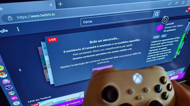 Come salvare su Twitch da Xbox
