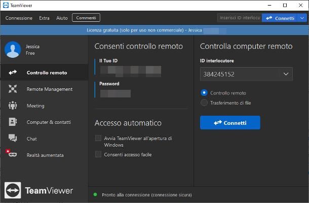 Come accendere un PC da remoto con TeamViewer