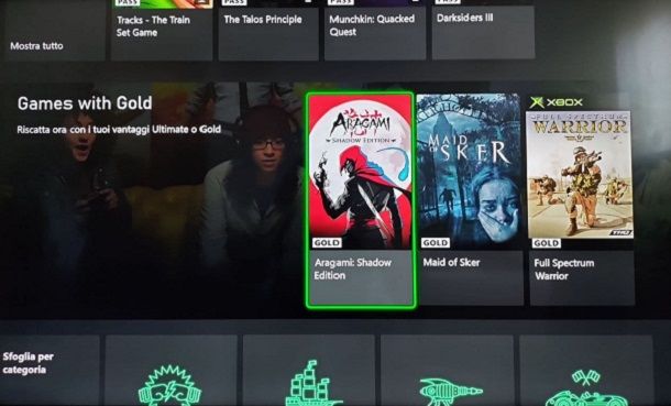 Games with Gold Game Pass
