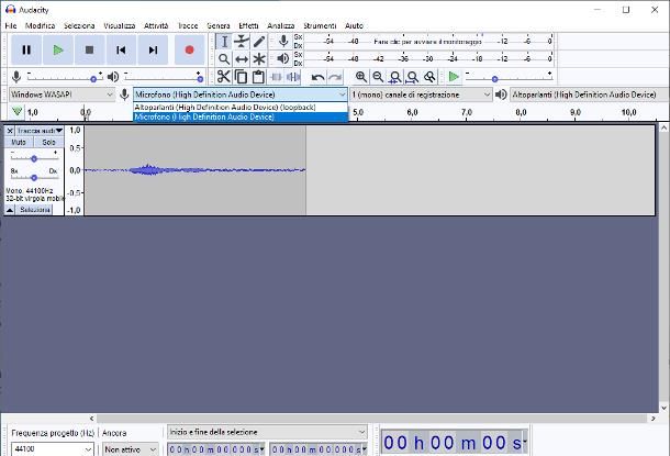 Come creare un file audio sul PC