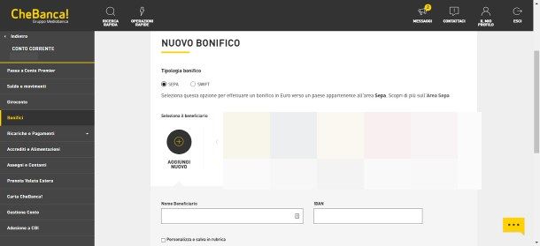 Come ricaricare Postepay Evolution online da conto bancario