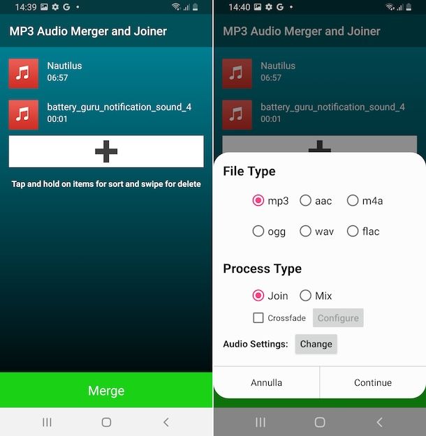 MP3 Audio Merge and Joiner