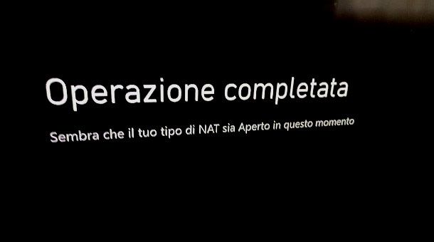 NAT aperto Xbox