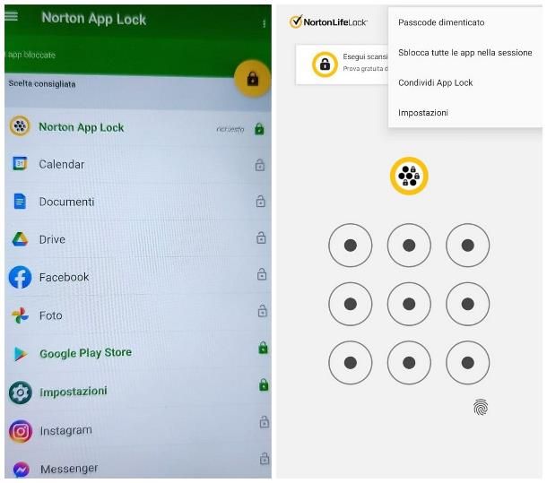 Come togliere il blocco app su Android