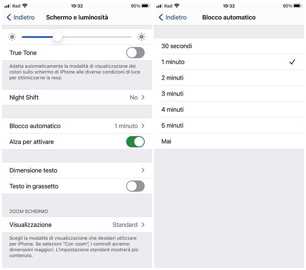 Come bloccare lo schermo di iPhone