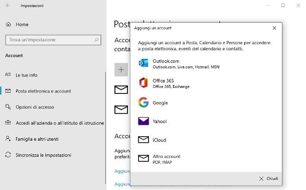 Come associare account Google ad un dispositivo Windows 10