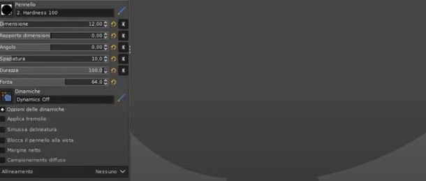 modifica pennello gimp
