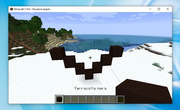 Prima parte Cuore Minecraft